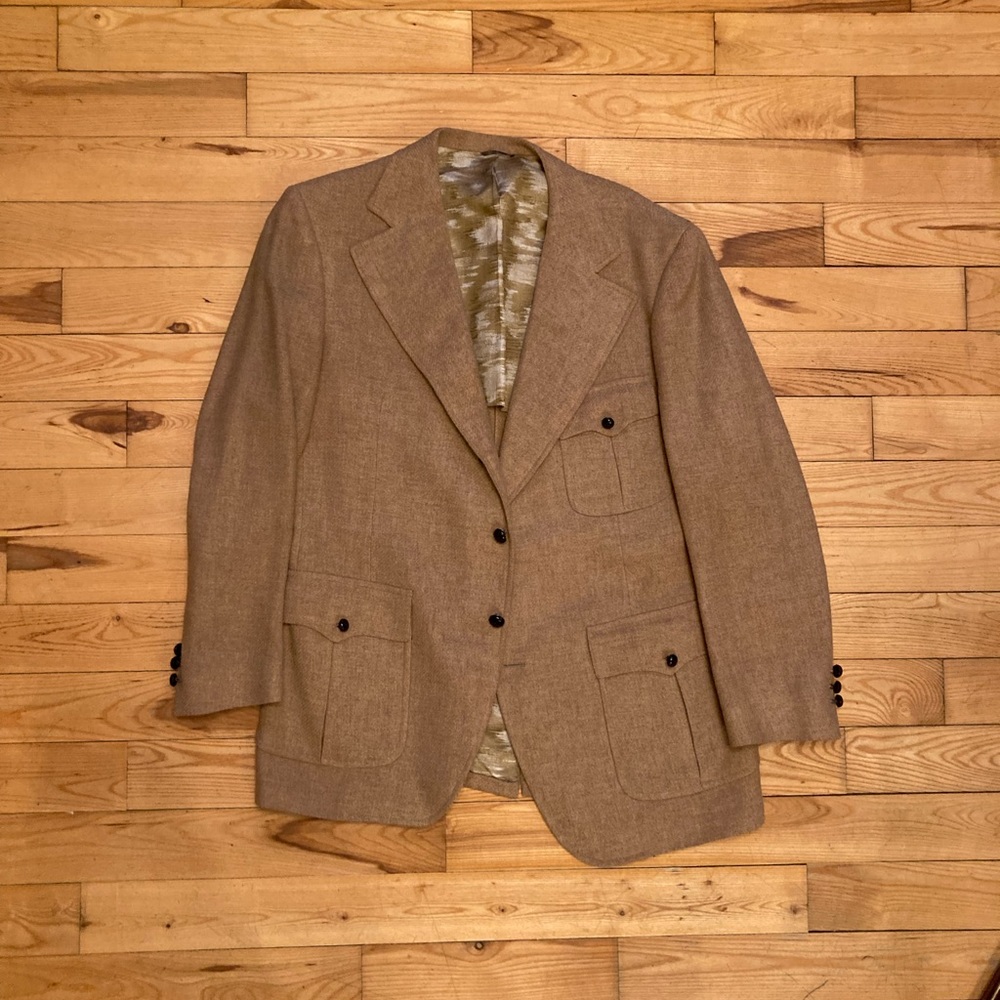 Vintage tan blazer